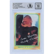 Jane Busby Star Wars Autographed 1980 Topps Empire Strikes Back #307 BGS Authenticated 10 Card with "Ugnaught" Inscription