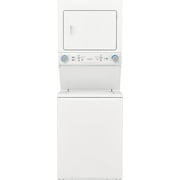Frigidaire FLCE7522AW 27 Electric Laundry Center with 3.9 cu. ft. Washer Capacity  5.6 cu. ft. Dry Capacity  10 Wash Cycles  10 Dry Cycles  in White