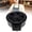 Black, variant on M Buder Automatic Sink Glass Rinser with Pull Out Spray Head G1/2 Kitchen Cup Washer Black ABS Basin 9.06 inches / 23 cm