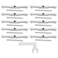 thumbnail image 4 of 21pcs Repair Tool Set with Support Rod for Electrical Switch Socket Junction Boxes – Embedded Installation & Maintenance Kit for Home & Commercial Use, 4 of 5