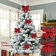 thumbnail image 5 of 5PCS Lazo de Cinta Navideña 24 cm Lazos Navideños de Gran Tamaño Cinta Pajaritas Adornos Decoración Navideña para Árboles de Navidad Envoltura de Regalos Guirnalda de Árbol de Navidad Coche Boda Rojo, 5 of 7