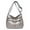 Argent, variante sur Fashnice Sacs à Bandoulière pour Femmes, Sangle Ajustable, Sac Bandoulière, Grande Capacité, Sac à Main Souple, Multiples Poches, Mode pour Dames, Fermeture Éclair en Métal, Brun Clair