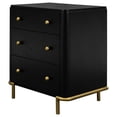 thumbnail image 4 of Arini 3-drawer Nightstand Black, 4 of 14
