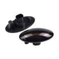 thumbnail image 3 of Luz Led para guardabarros de posición lateral, luz intermitente secuencial, lente negra, Compatible con luces de señal de giro lateral, 2 uds., 3 of 5