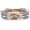 Grey, variant on Boho Handmade Multilayer Leather Wrap Bracelets for Women Acrylic Crystal Cuff Bangle Jewelry Gift