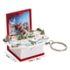 thumbnail image 3 of XWSHYW Adornos Colgantes Mini Llavero En Forma de Libro Plegable Navideño con Colgante Navideño, 3 of 5