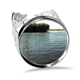 thumbnail image 1 of Tranquilo lago Anillo de compromiso de boda de amor ajustable Unbranded M, 1 of 3