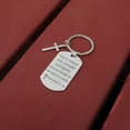 thumbnail image 6 of Inspirational Scripture Metal Key Chains with Cross Pendant - Bible Verse Keychain Religious Gift for Christian, 6 of 14
