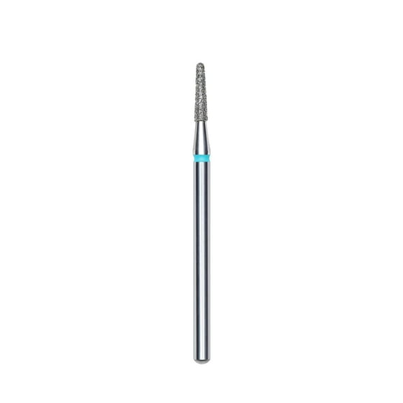 Diamond nail drill bit, “frustum”, blue, head diameter 1.8 mm/ working part 8 mm -FA70B018/8