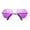 Purple, variant on Colorful Silver Metal Aviator With Color Lens Sunglasses - 100% UVA and UVB protection