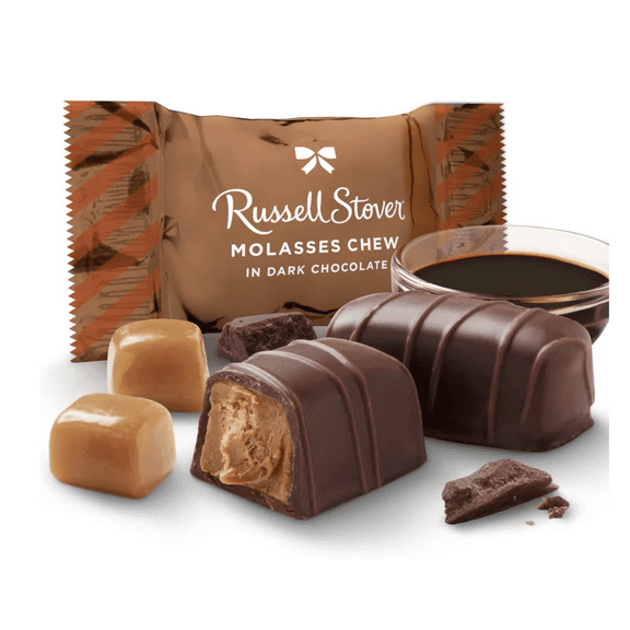 Russell Stover Dark Chocolate Molasses Chews 16 oz bulk bag Exclusive