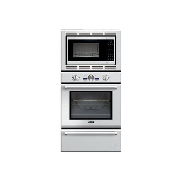 Thermador Professional Series Podmw301j Oven Microwave Double Built In Niche Width 28 5 Depth 24 Height 60 7 With Self Cleaning Com - 24 Inch Double Wall Oven Electric Thermador Thermador Professional Series Podmw301j Oven Microwave Double Built In Niche Width 28 5 Depth 24 Height 60 7 With Self Cleaning Com - 24 Inch Double Wall Oven Electric Thermador