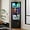 Black, variant on HNEBC 69" Tall Curio Display Cabinet with Glass Door and Movable Shelves,Corner Bookcase with LED Human Sensor Lights,5-Tier RGB Display Case for Collectibles,Bedroom Living Room