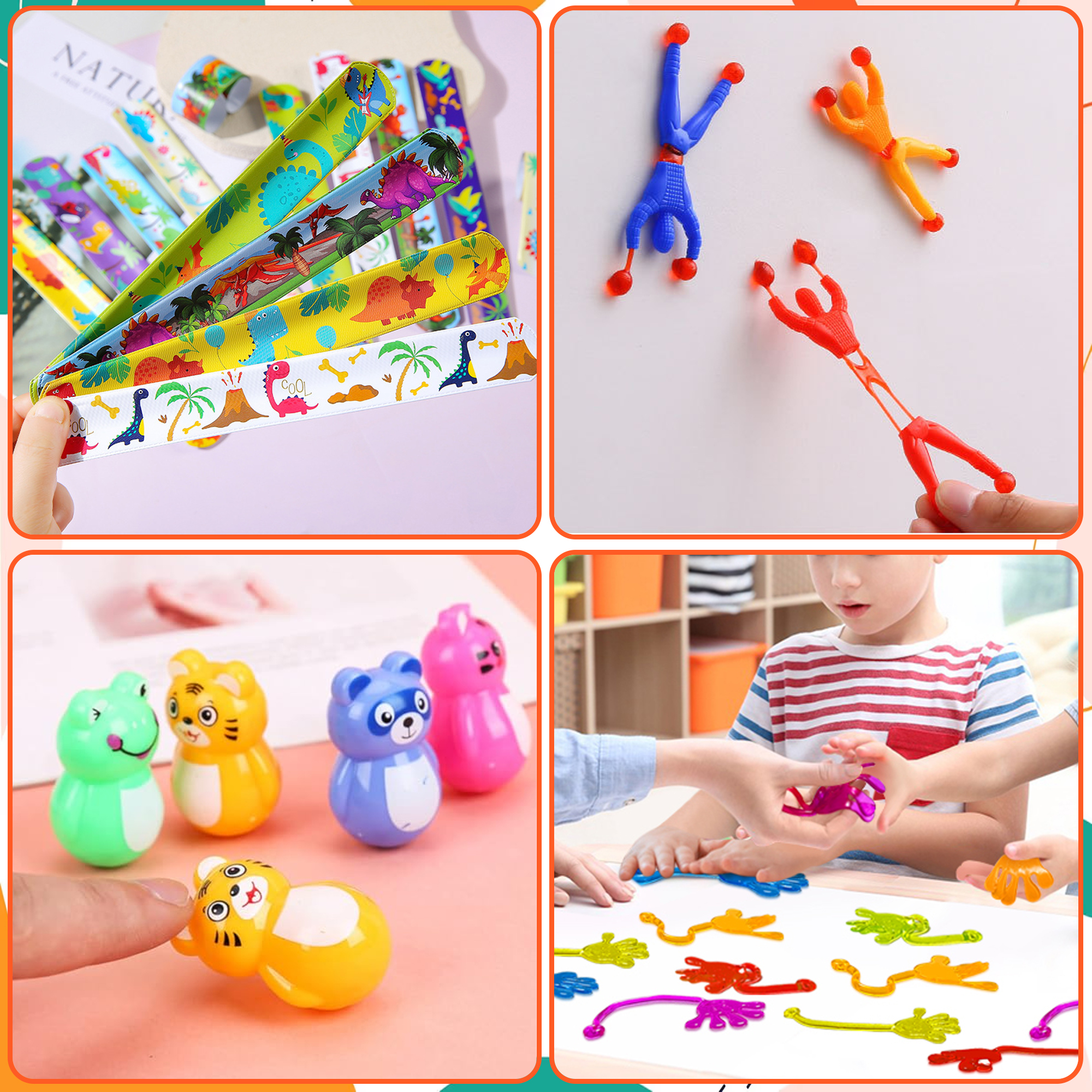 145 Pcs Party Favors for Kids, Pop Fidget Treasure Box Toys for Classroom, Prizes for Kids Classroom, Goodie Bag Stuffers, Pinata Stuffers Filler, Carnival Prizes Birthday Return Gifts