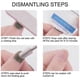 thumbnail image 4 of Nail Pen Polishing Strips Manicure File Nail Art Crystal Rhinestones Dotting Tool Set, 4 of 5
