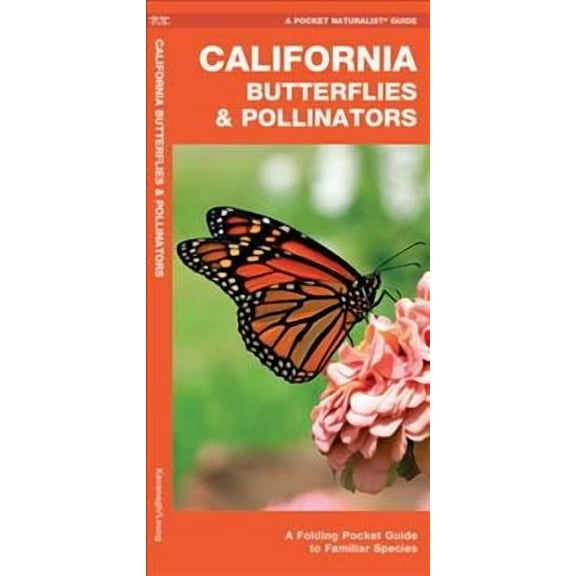Wildlife and Nature Identification: California Butterflies & Pollinators : A Folding Pocket Guide to Familiar Species (Edition 2) (Other)