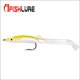 thumbnail image 3 of Yuarrent 6 piezas de señuelos de pesca exquisitas herramientas de anzuelo de cebo de simulación profesional Pescar Amarillo blanco, 3 of 6