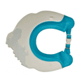 thumbnail image 5 of Gorro De Ducha Para Bebé Ajustable Proteger Gorro De Champú Azul/Blanco, 5 of 5