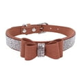 thumbnail image 1 of Colliers Réglables en Cristal pour Animaux de Compagnie avec Nœud Papillon pour Chiens, 1 of 9