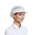 thumbnail image 7 of TOPTIE Short Brim Chef Hat for Women - Adjustable, Breathable Hair Net for Kitchen Cooking, Food Service, Working-White, 7 of 7