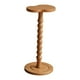 thumbnail image 2 of Mesa auxiliar de madera, mesa auxiliar pequeña, mesa de café, entrada con patas de madera, mesita de noche, bebida Color de la madera, 2 of 7