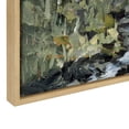 thumbnail image 4 of Woven Paths Sylvie Minnesota Framed Canvas Wall Art by Emily Kenney, 22x22 Natural, Painterly Nature Landscape Art, 4 of 7