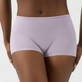 thumbnail image 3 of Jamicy Boy Shorts Underwear for Women Stretchy Boxer Briefs Tagless Full Coverage Seamless Underwear Boyshort for Women, 3 of 4