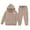 a-Khaki14860, variant on FINALGANG Valentine's Day Girls Kids Cute Cup Prints Tracksuit Long Sleeve Loose Fit Hoodie Elastic Waisted Drawstring Joggers For Daily Outdoor Wear Adorable Outfit