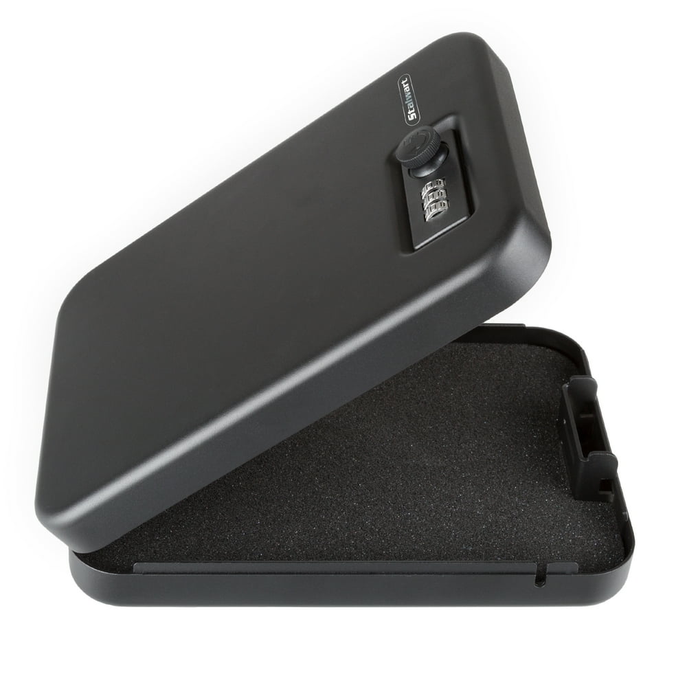 Stalwart Portable Gun Safe Top Opening Personal Steel Travel