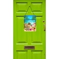 thumbnail image 2 of Beach Christmas Santa Claus and Sandman Wall or Door Hanging Prints, 2 of 2