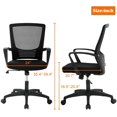 thumbnail image 2 of Office Chair Ergonomic Computer Chair Mesh Desk Chair Swivel Chairs, 2 of 7