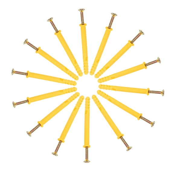 Raindrops 20pcs Drywall Anchors And Screws Kit Plastic Wall Anchors Stainless Steel Wall Plugs Bolts Self Tapping Screws For Hanging Mounting