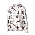 thumbnail image 2 of Pofeuu Yoga Labrador Retriever Print Sun Protection Outdoor Lightweight Full Zip UV Cooling Hoodie Long Sleeve Summer Clothing for Outdoor Hiking-XX-Large, 2 of 5