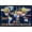 Black Framed Version, variant on DaVid Bowman - License Plate Map Wall Poster with Push Pins, 22.375" x 34"