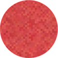 thumbnail image 1 of Ahgly Company Tapis Rond Lavable en Machine Intérieur Transitionnel Rouge, 3 Pieds Rond, 1 of 7