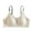 Beige, variant on MDUKONU Women’s Bras Womens Wireless Jelly Bra Plus Size Supportive Seamless Bras Full Coverage Push Up Comfortable No Underwire Tshirt Bras Green L