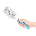 thumbnail image 4 of Peine Con Rodillo De Tubo De Aluminio, Peine Para Peinar El Cabello, Masajeador De Cabeza Para Salón Y Uso Doméstico, Con Dientes Irregulares Para Todo, 4 of 7