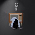 thumbnail image 1 of LLavero de película de terror para niños, colgante de bolsa, cadenas, anillo, regalos de joyería, Viernes 13, 1 of 4