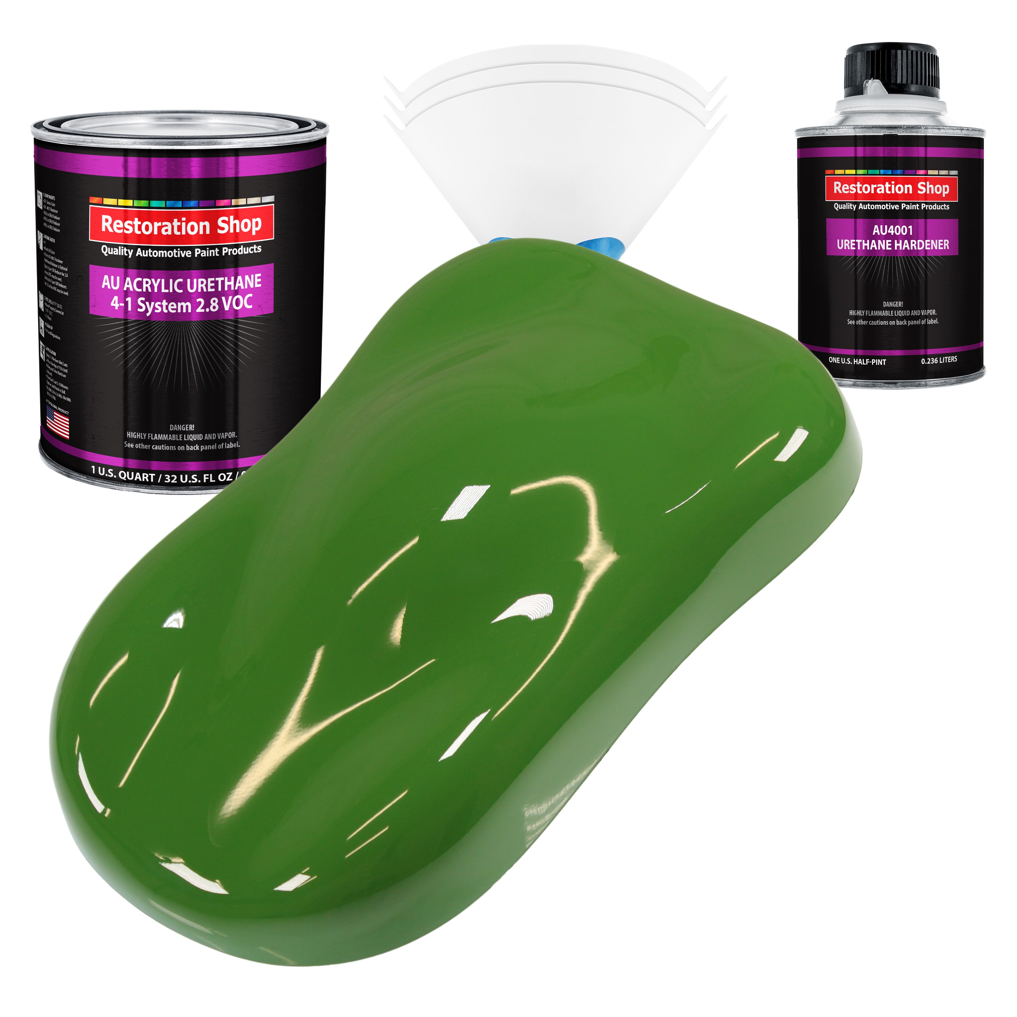 Restoration Shop Deere Green Acrylic Urethane Auto Paint Complete Quart