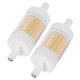 thumbnail image 4 of R7S 80LED Bombilla de lámpara regulable 80 mm Accesorio de fuente de luz de doble extremo 9W 100-130V Blanco cálido, 4 of 8