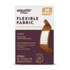 Equate Adhesive Bandages Flexible, Antibacterial, Natural, 30 Count