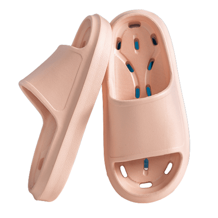 

ONTNO Men s Shower Quick Dry Non-Slip Cloud Slides Hollowed Out Comfortable Women s Home Light Powder