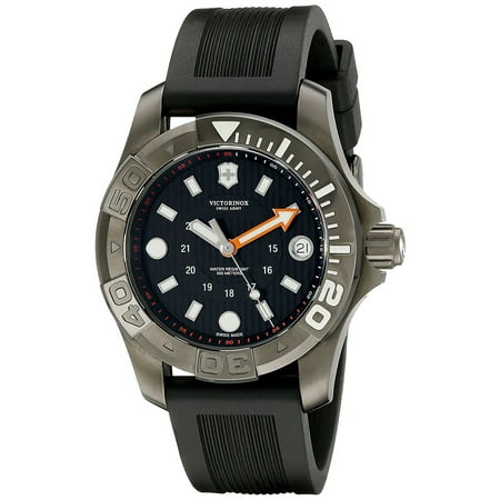 Swiss Army Dive Master 500 Midsize Quartz Black PVD Steel Mens Watch Date (Best Watches Under 500 Usd)