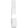 thumbnail image 3 of 72"W x 24"H x 4"D x 6"F, 8/12 Pitch, Ericson Architectural Grade PVC Gable Bracket, 3 of 8