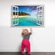 thumbnail image 1 of Etiqueta engomada de la pared efecto 3d paisaje de la playa TUNC Sencillez, 1 of 4