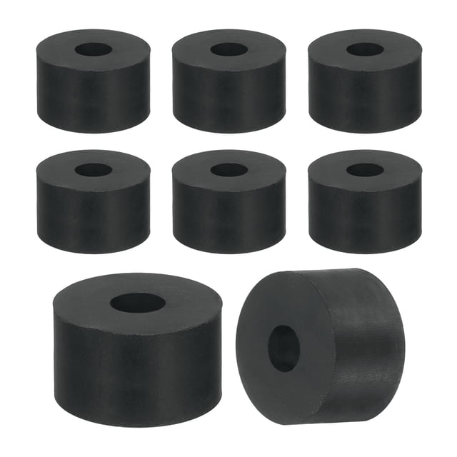 18Pack Thick Rubber Spacer, 1 Inch OD x 3/8 Inch ID x 9/16 Inch Thickness