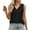 503_Black, variant on Dyfzdhu Tank Tops for Women Trendy Loose Solid Color V Neck Sleeveless Shirts Summer Tops Black