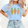 thumbnail image 2 of SwiftWear Women's Fashion Short Sleeve Easter Tops Festive Print Tshirt Cute Casual Tee All-Day Comfort Wear, 2 of 5