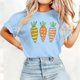 thumbnail image 4 of Camisetas de Manga Larga de las Mujeres con Estampado de Pascua, Cuello Redondo Suelto Casual Top para el Uso Diario de Primavera, 4 of 5