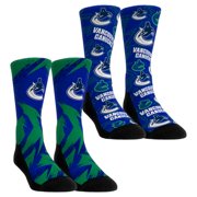 Unisex Rock Em Socks Vancouver Canucks Game Day Two-Pack Crew Socks